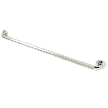 Manhattan Contemporary Grab Bar, 38-13/16" L, Brass, Polished Nickel DR414366